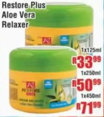 Devland Cash And Carry Restore Plus Aloe Vera Relaxer offer