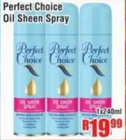 Devland Cash And Carry Perfect Choice Oil Sheen Spray offer