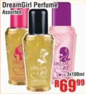 Devland Cash And Carry DreamGirl Perfume Assorted offer