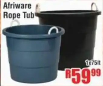 Devland Cash And Carry Afriware Rope Tub offer