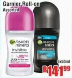 Devland Cash And Carry Garnier Roll-on Assorted offer