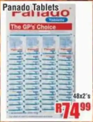 Devland Cash And Carry Panado Tablets offer