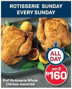Pick n Pay Hypermarket PnP Rotisserie Whole Chicken Assorted offer