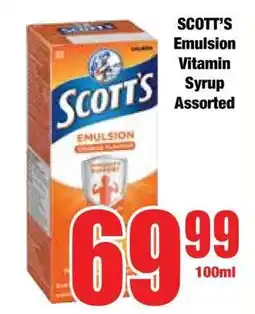 Boxer SCOTT’S Emulsion Vitamin Syrup Assorted offer