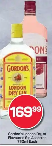 Gordon's London Dry or Flavoured Gin
