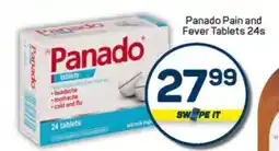 Pick n Pay Hypermarket Panado Pain and Fever Tablets 24s offer