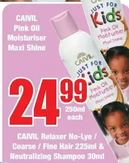 CAIVIL Pink Oil Moisturiser Maxi Shine