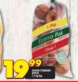 Shoprite SEASON STANDARD APPLES offer