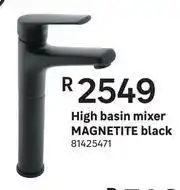 Leroy Merlin Magnetite High Basin Mixer Black offer