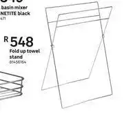 Fold Up Towel Stand