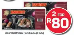 Pick n Pay Eskort Goldmedal Pork Sausage offer