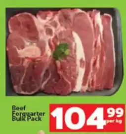 Check Save Beef Forquarter Bulk Pack offer