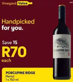 Makro Porcupine Ridge offer