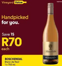 Makro BOSCHENDAL Blanc de Noir offer