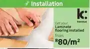 Leroy Merlin Kandua Laminate Flooring Installed-Per Sqm offer