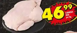 Shoprite Cornish Hen offer