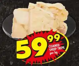 Shoprite Cleaned sheep tripe offer