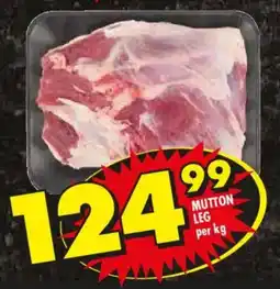 Shoprite Mutton Leg offer