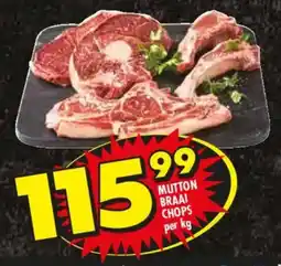 Shoprite Mutton Braai Chops offer