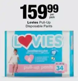 Checkers Hyper Lovies Pull-Up Disposable Pants offer