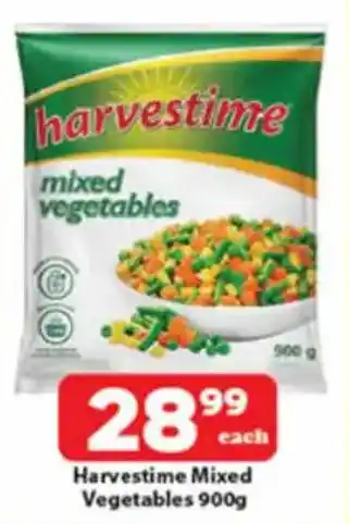 Check Save Harvestime Mixed Vegetables offer