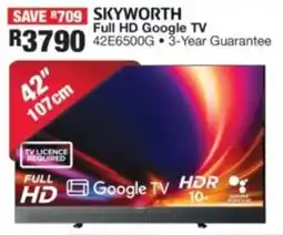 OK Furniture SKYWORTH Full HD Google TV offer