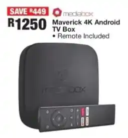 OK Furniture Mediabox Maverick 4K Android TV Box offer