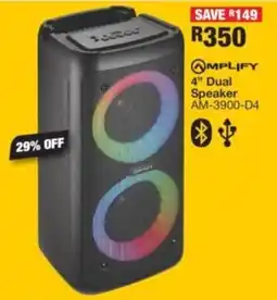 OK Furniture AMPLIFY 4" Dual Speaker offer