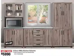 OK Furniture Milla Kitchen Scheme offer