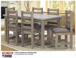 OK Furniture Baltimore Dinette Set offer