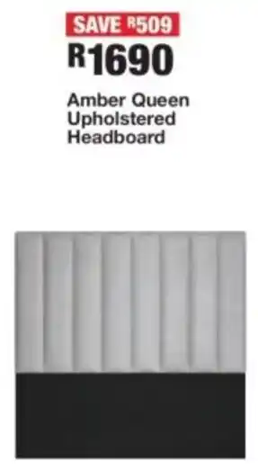 OK Furniture Amber Queen Upholstered Headboard offer