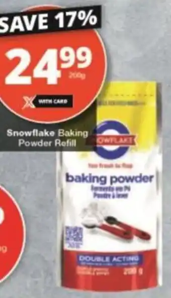 Checkers Hyper Snowflake Baking Powder Refill offer
