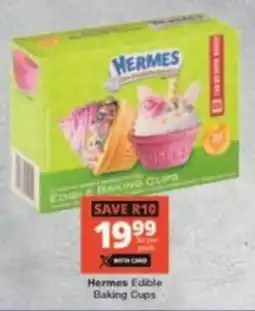 Checkers Hyper Hermes Edible Baking Cups offer