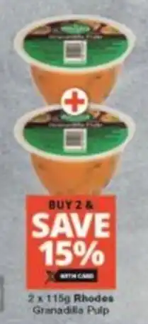 Checkers Hyper Rhodes Granadilla Pulp offer