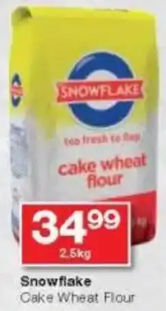 Checkers Snowflake Cake Wheat Flour offer