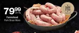 Checkers Farmstead Pork Braai Wors offer