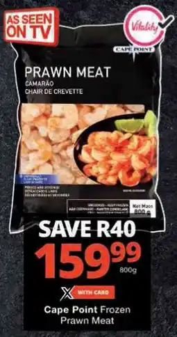 Checkers Cape Point Frozen Prawn Meat offer