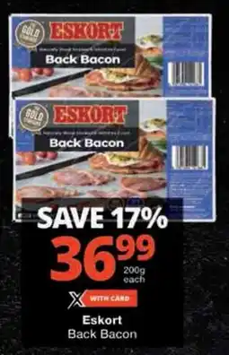 Checkers Eskort Back Bacon offer
