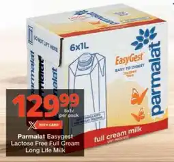 Checkers Parmalat Easygest Lactose Free Full Cream Long Life Milk offer