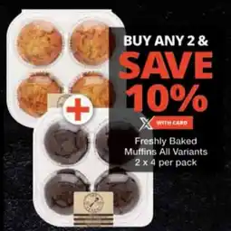 Checkers Freshly Baked Muffins All Variants offer