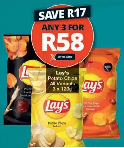 Checkers Lay's Potato Chips All Variants offer