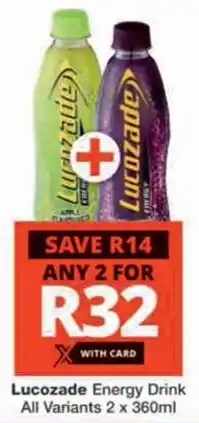Lucozade Energy Drink All Variants