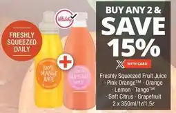 Checkers Hyper Freshly Squeezed Fruit Juice offer