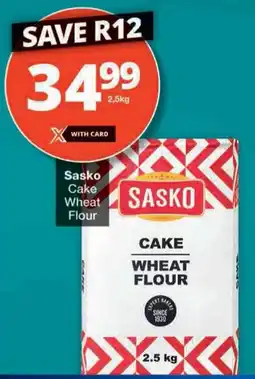 Checkers Sasko Cake Wheat Flour offer