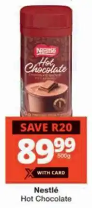 Checkers Nestlé Hot Chocolate offer