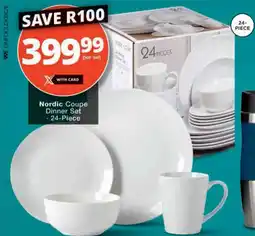 Checkers Nordic Coupe Dinner Set offer