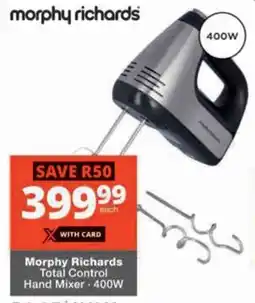 Checkers Morphy Richards Total Control Hand Mixer offer