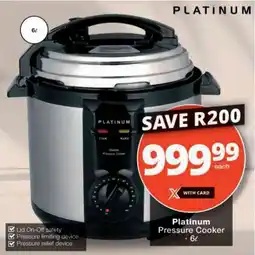 Checkers Platinum Pressure Cooker offer