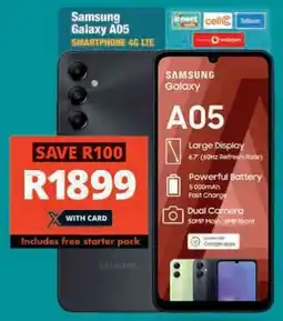 Checkers Samsung Galaxy A05 offer