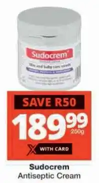Checkers Sudocrem Antiseptic Cream offer